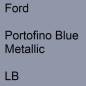 Preview: Ford, Portofino Blue Metallic, LB.